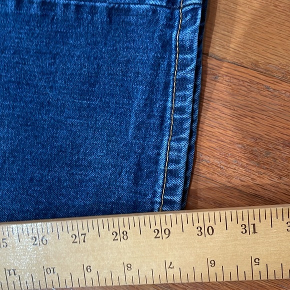 Levi’s 505 men’s blue jeans tag size 34 x 32 99% cotton 1% Elastane - Picture 14 of 16